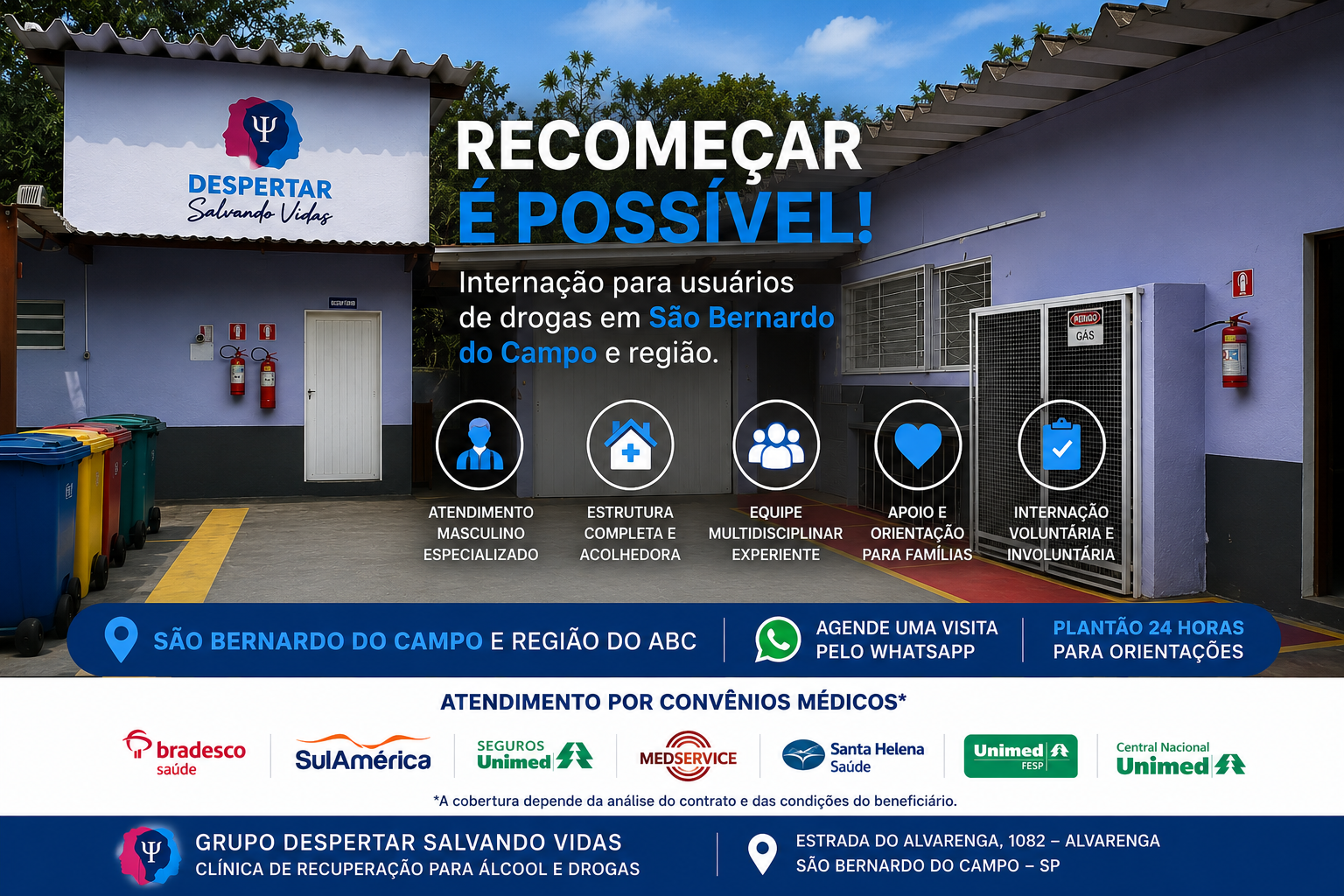 Internação para Usuários de Drogas