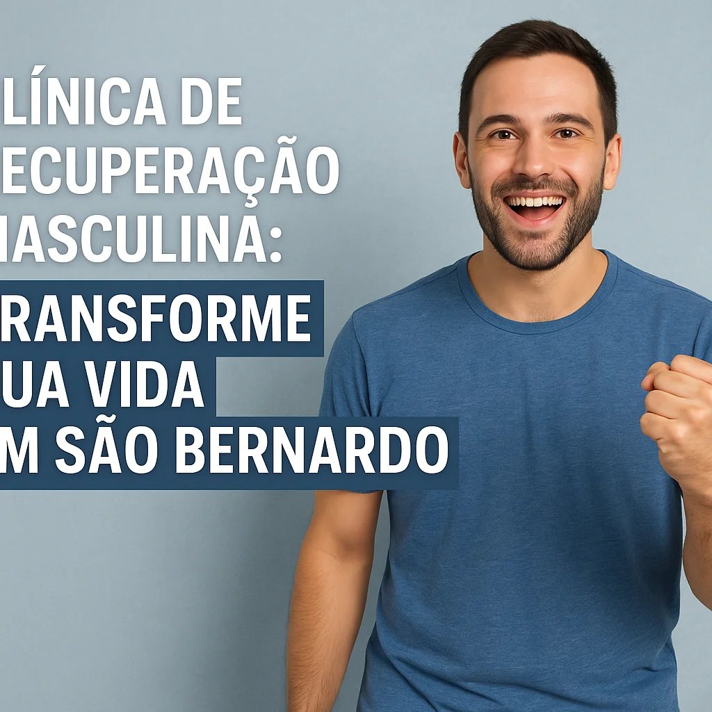 clínica de recuperação masculina