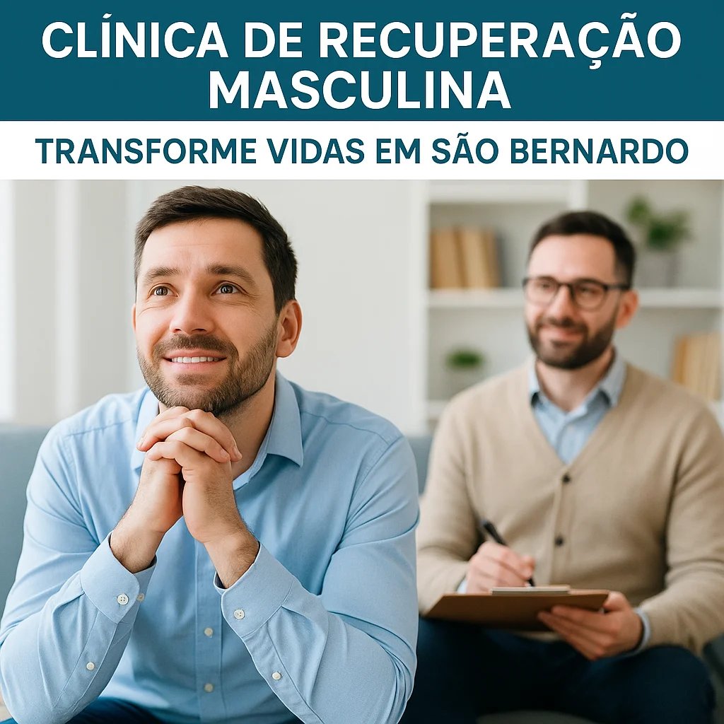clínica de recuperação masculina