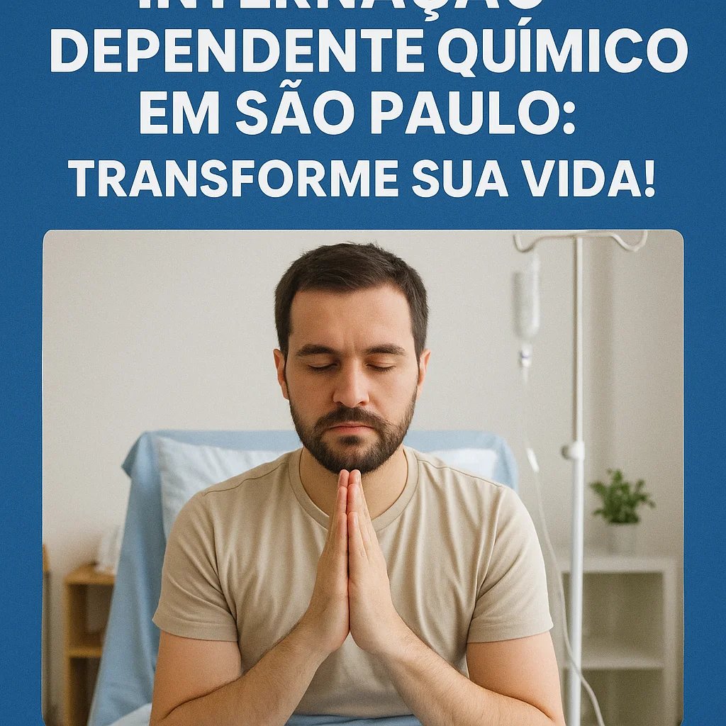 internação dependente quimico