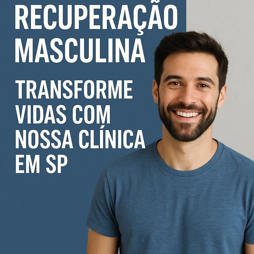 clínica de recuperação masculina