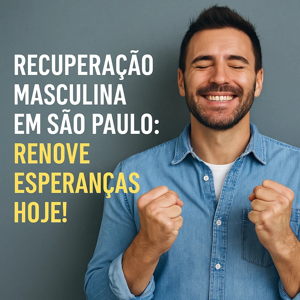 clínica de recuperação masculina