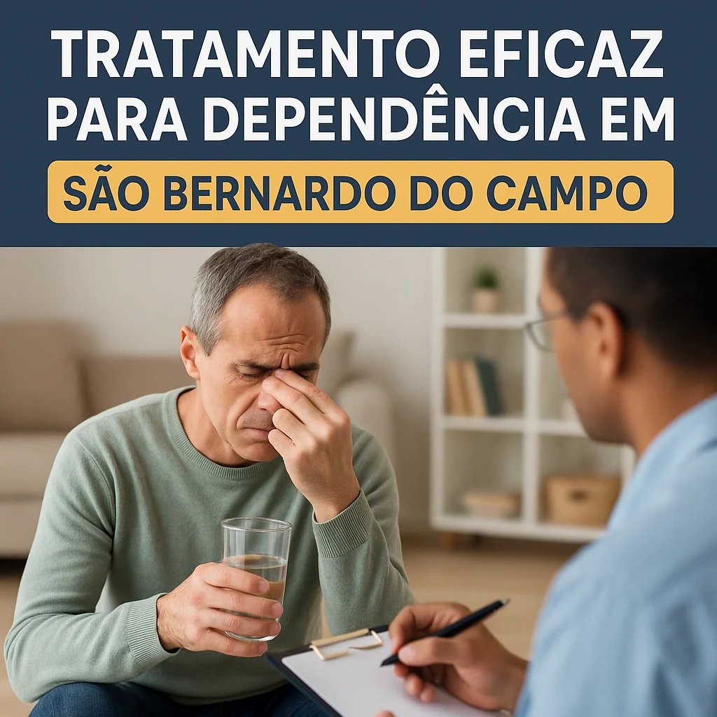 tratamento para dependência química e alcoolismo
