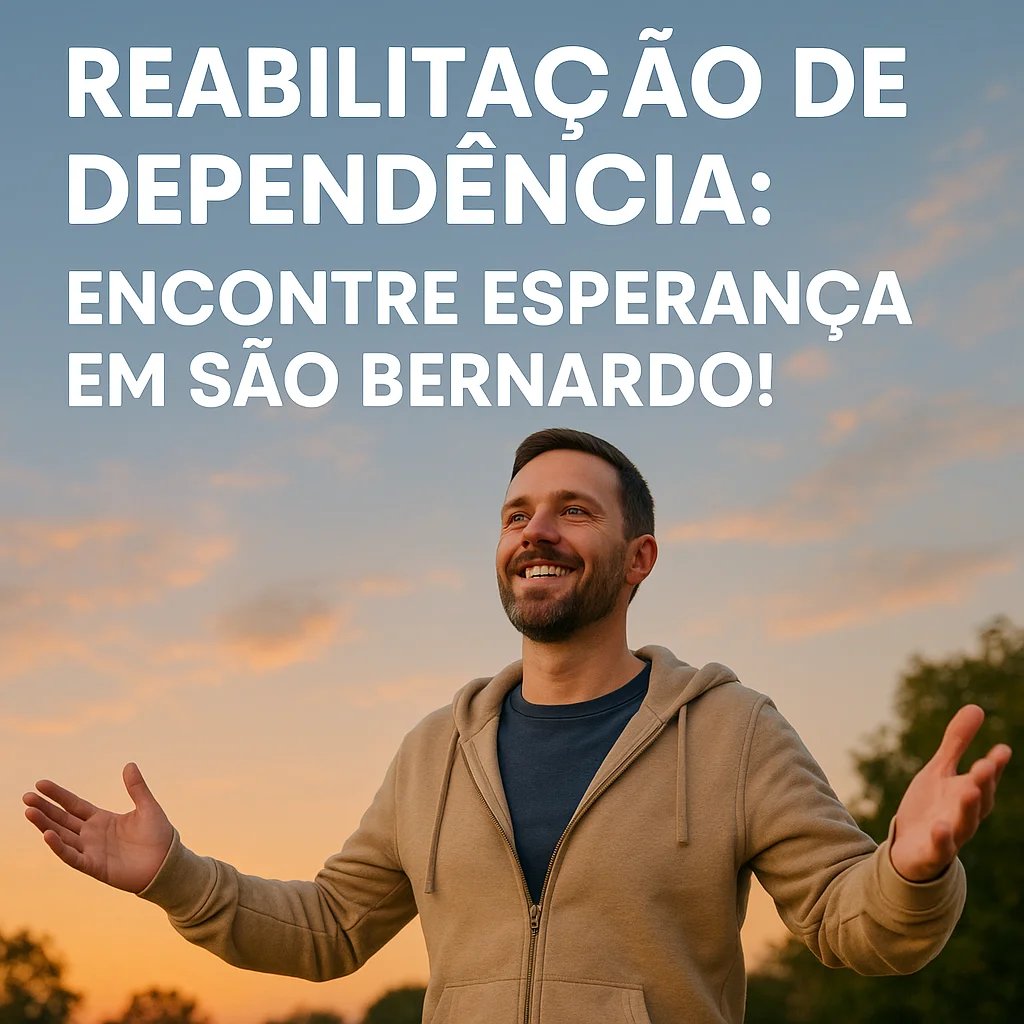tratamento para dependência química e alcoolismo