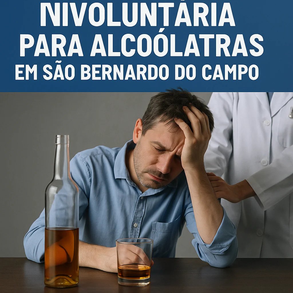internação involuntária para alcoólatras