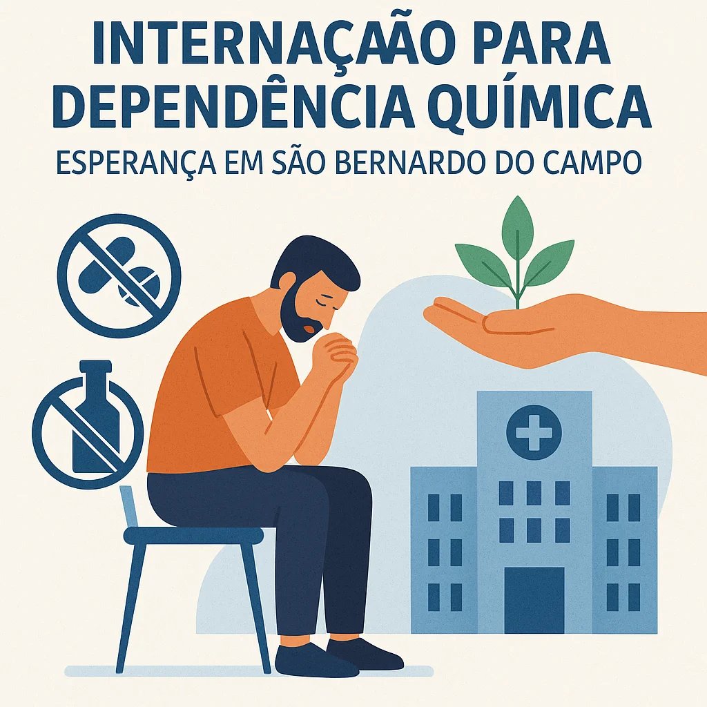 internar dependente quimico