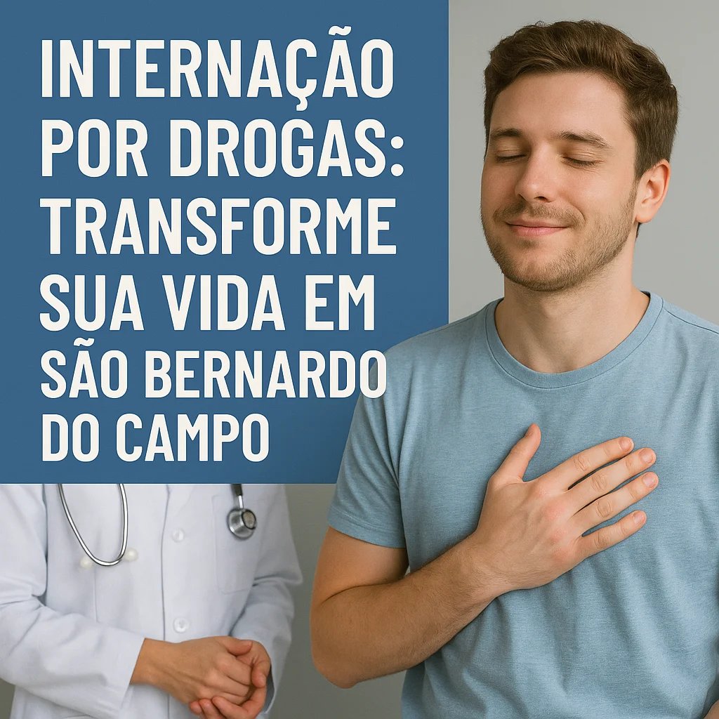 internação por drogas