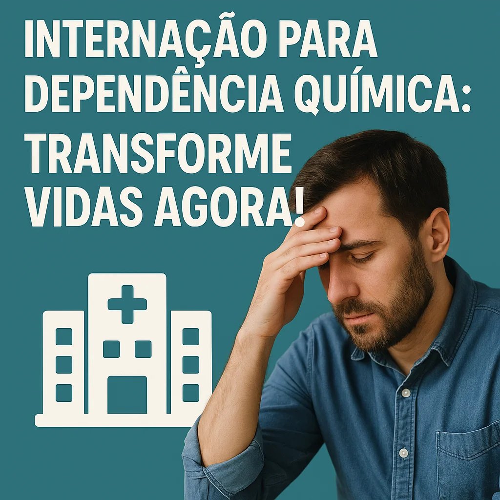 internação para dependência química