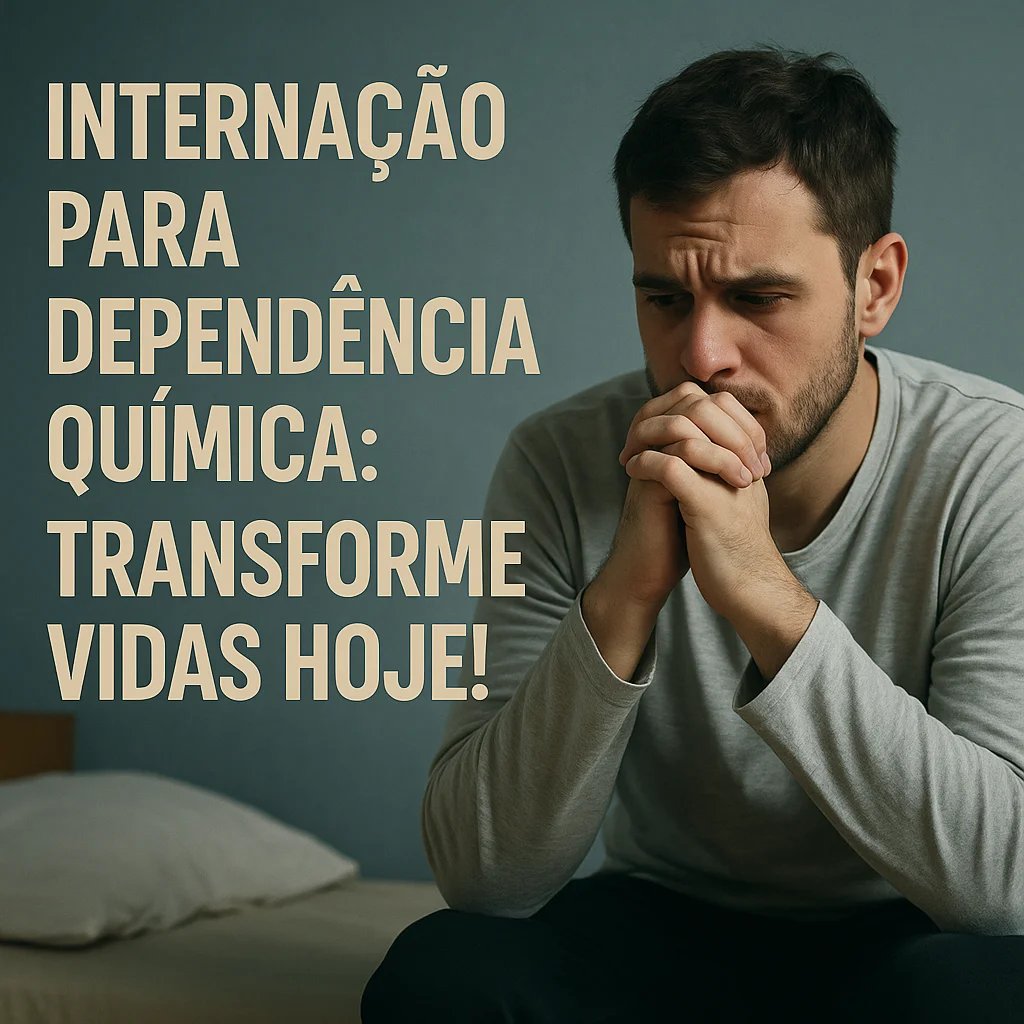 internação para dependência química
